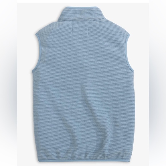NWT Southern Tide Boy’s Youth Hucksley Vest Size XL Blue Outdoors Pockets Spring - Picture 2 of 12